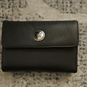 Stone Mountain Black Leather Wallet